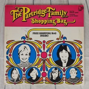 Vintage 1972 The Partridge Family Shopping Bag Vinyl Record David Cassidy